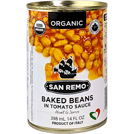 Organic Baked Beans in Tomato Sauce